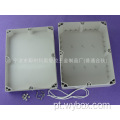 Invólucro personalizado ip65 invólucro impermeável de plástico caixa de junção elétrica caixa fundida PWE208 com tamanho 300 * 230 * 110 mm